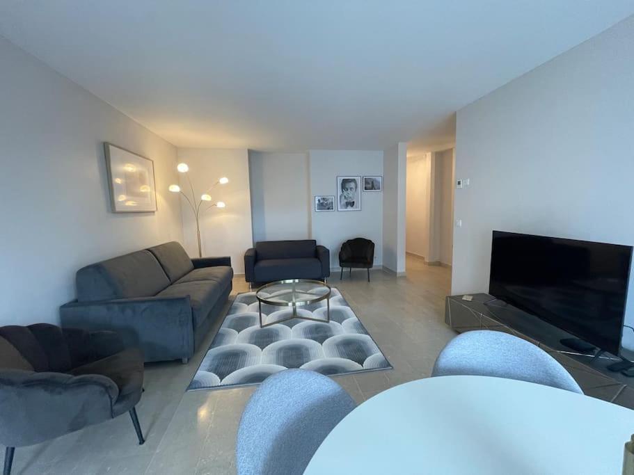 Apartmán Le Mont-Veyrier, Parking Et Vue Annecy Exteriér fotografie