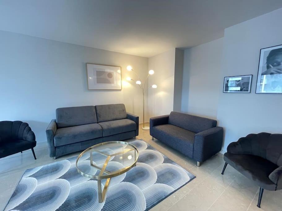 Apartmán Le Mont-Veyrier, Parking Et Vue Annecy Exteriér fotografie