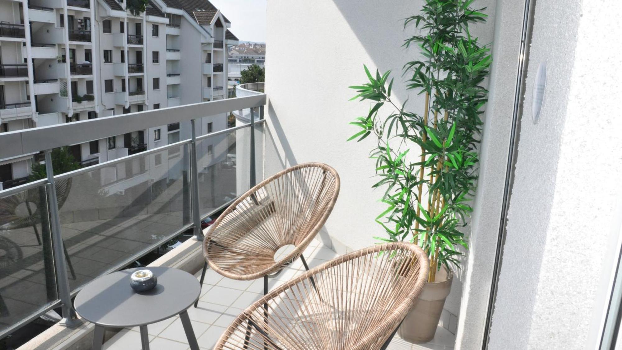 Apartmán Le Mont-Veyrier, Parking Et Vue Annecy Exteriér fotografie